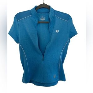 Pearl Izumi women’s light blue small cycling jersey